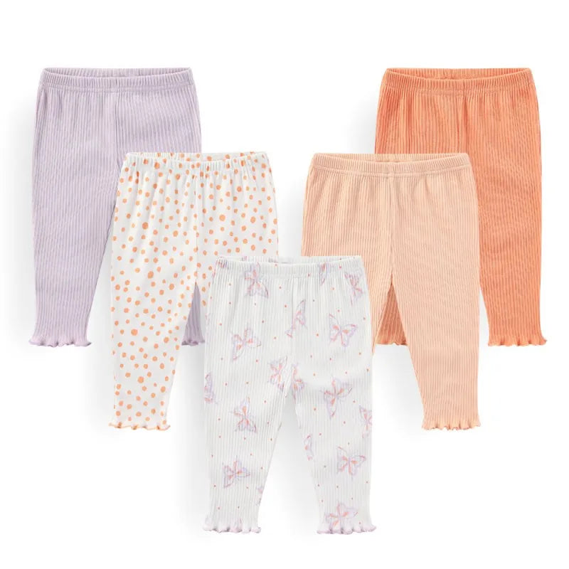 4 Piece and 5 Piece Packs Newborn Pants 0-12M