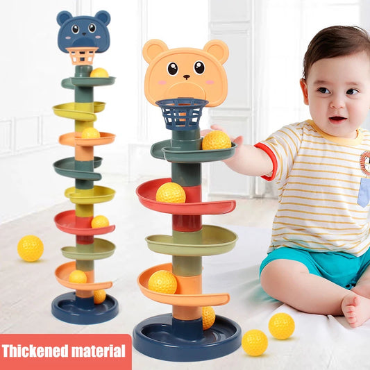 Stacking Rolling Ball Maze Track