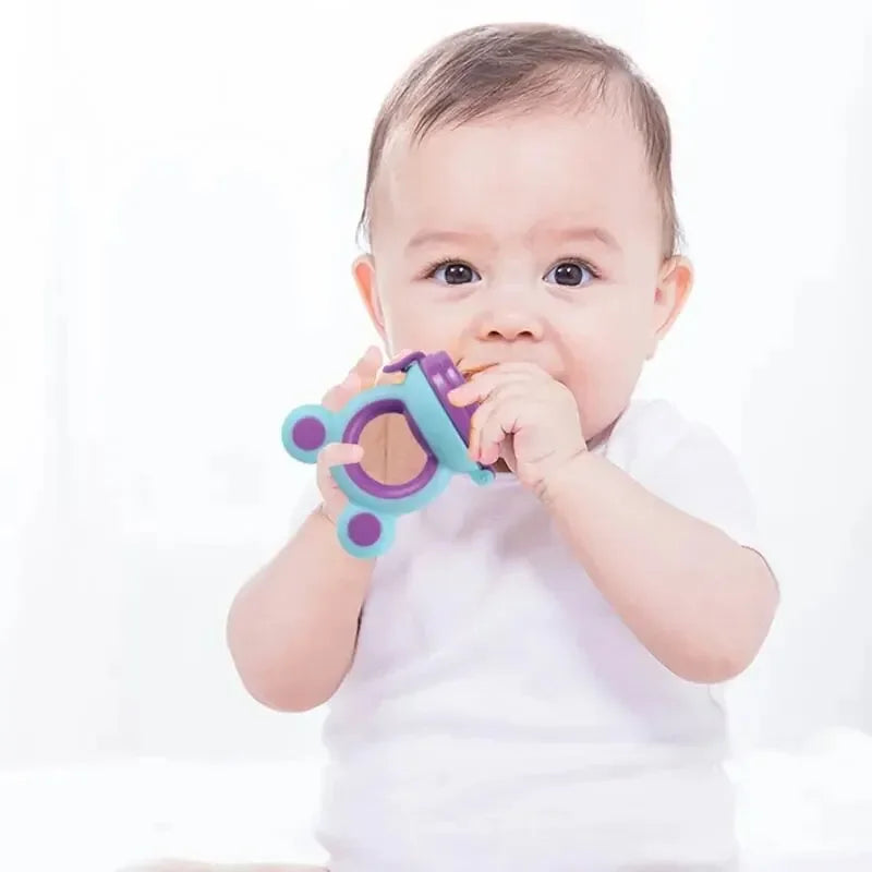 Fresh Fruit Silicone Baby Nibbler Feeder