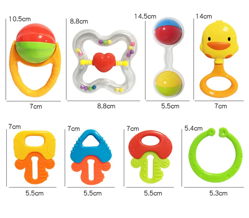 Early Development Rattle Teething Toy