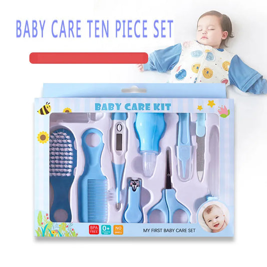 10 Piece Baby Healthcare and Grooming Set