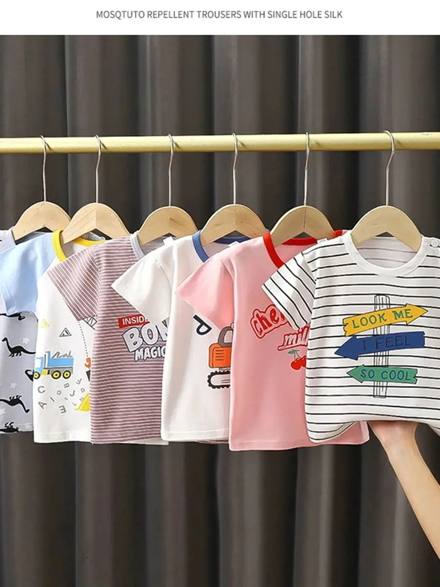 9M-24M Cartoon Cotton Tee