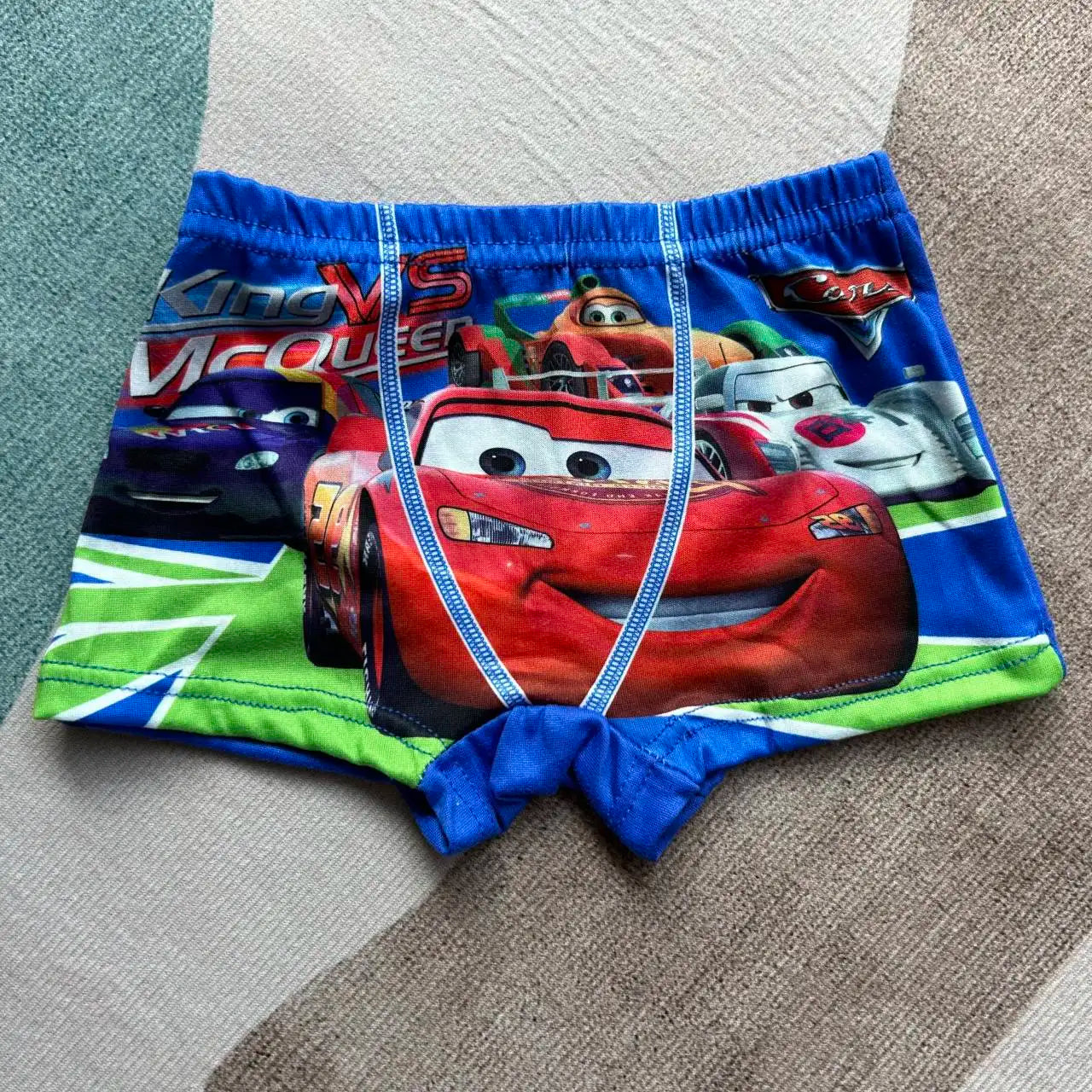 2-Piece Disney Cars Lightning McQueen Boys Boxer Briefs