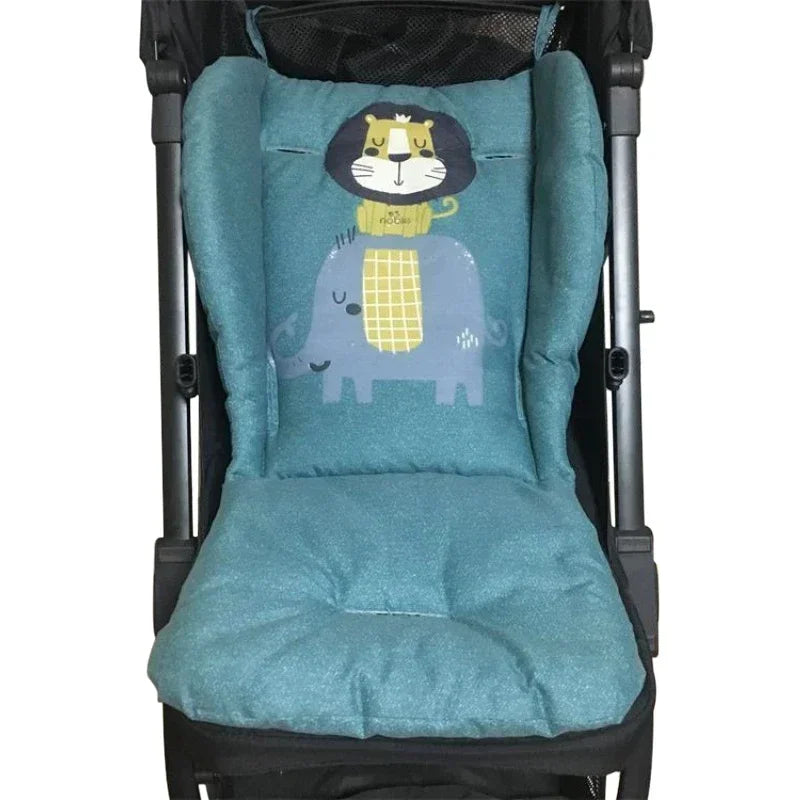 Baby Stroller Seat Mat – Soft Cotton Cushion Pad for Newborn Comfort & Support 👶🍼