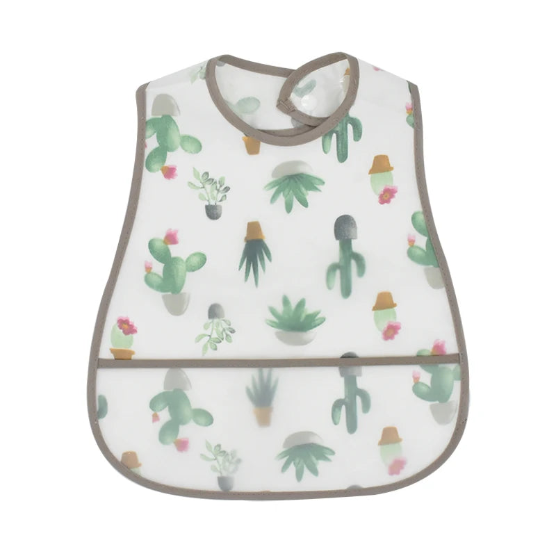 Waterproof Toddler Bib with Pocket