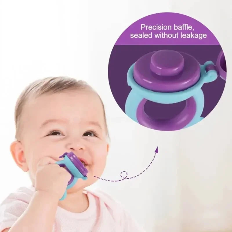 Fresh Fruit Silicone Baby Nibbler Feeder