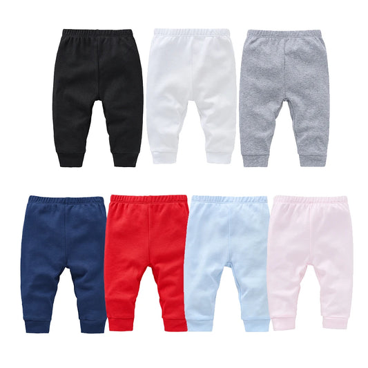 100% Cotton Solid Colored Baby Bottoms