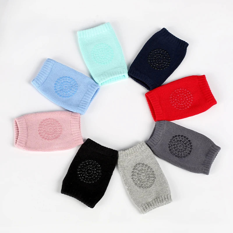 Non-Slip Cotton Baby Knee Pads