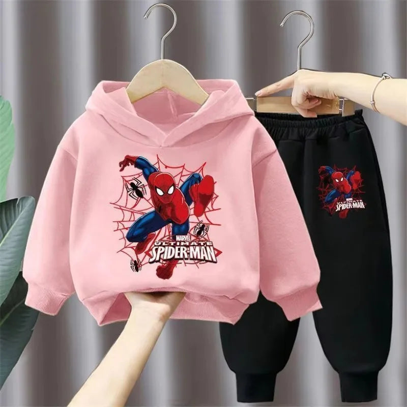 Disney Spiderman Boys' Hoodie & Sweatpants Set