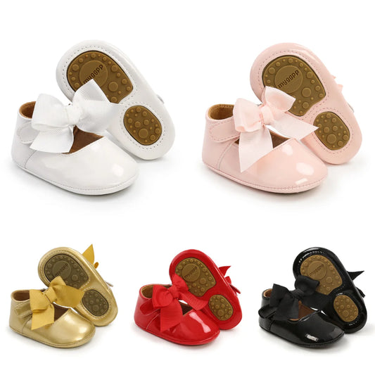 Infant Girls' Bowknot Ballerina Dress Shoes