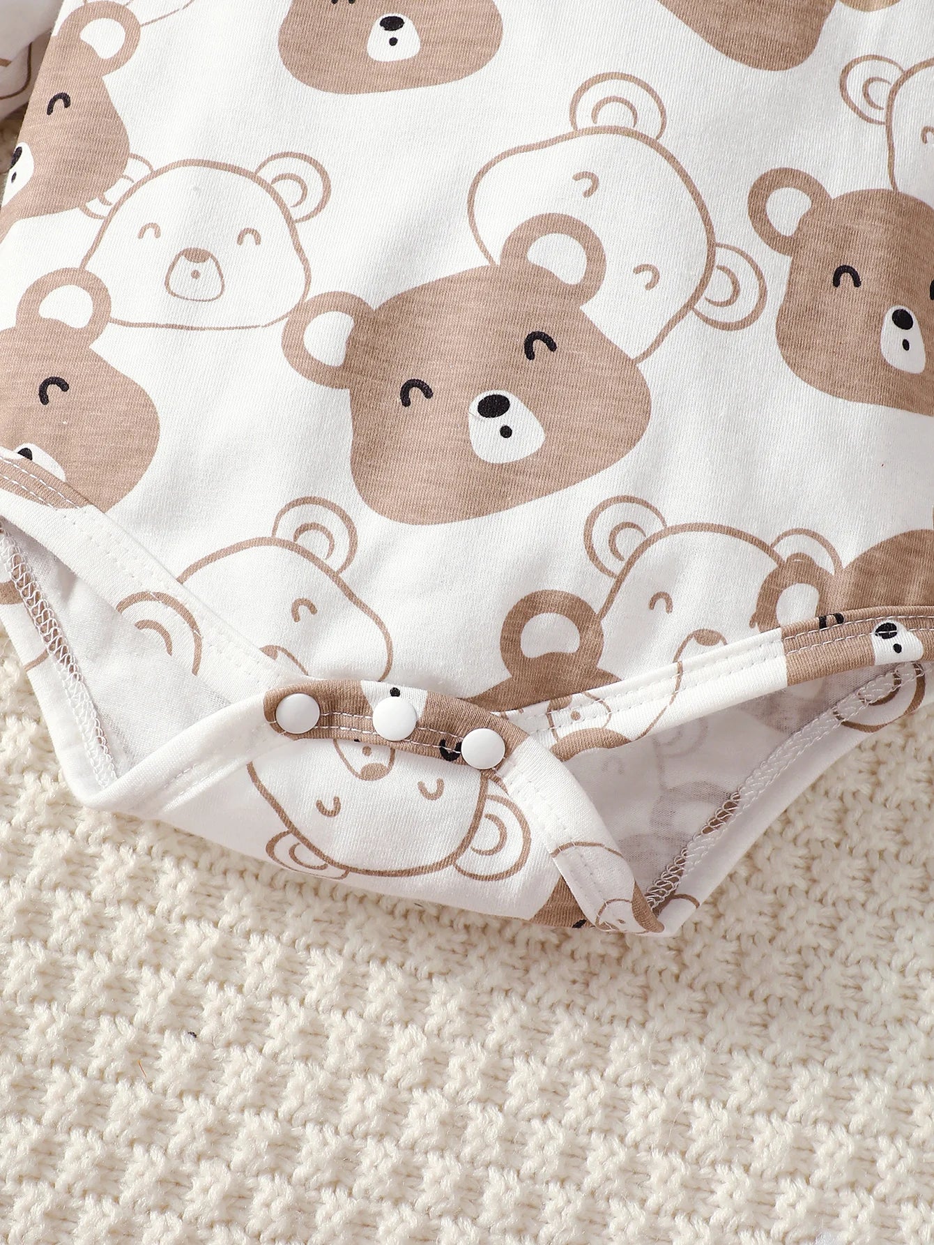 4 Piece Newborn Baby Bear Matching Set 0-9M