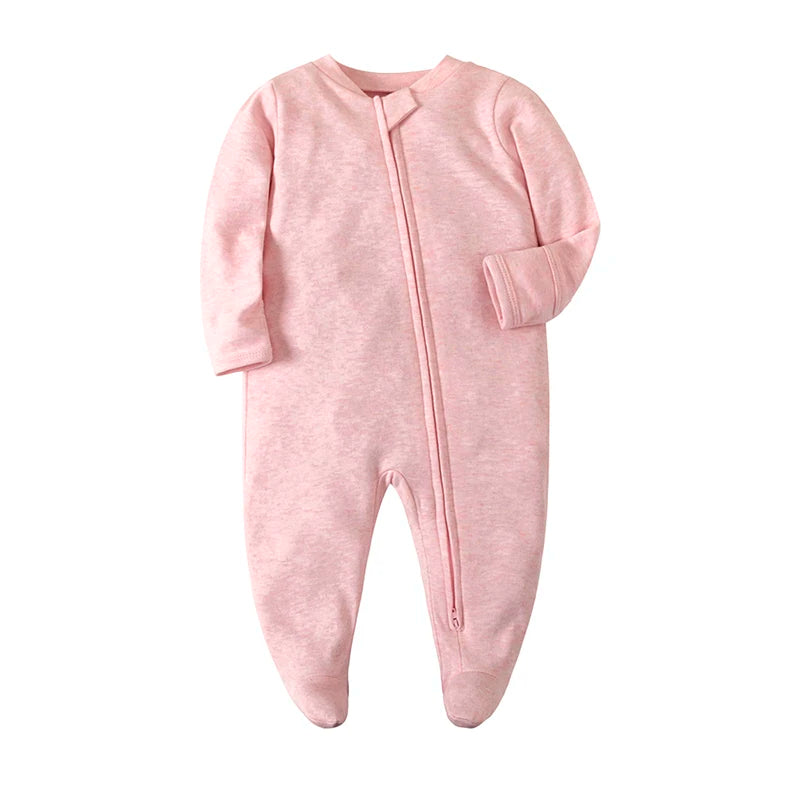 Newborn Solid Colored Onesie 3-9M