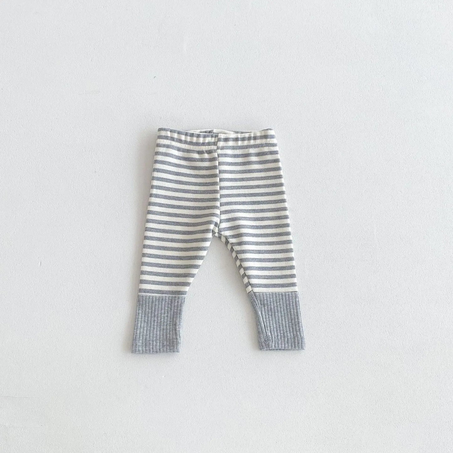 Newborn Striped Autumn Colored Bottoms