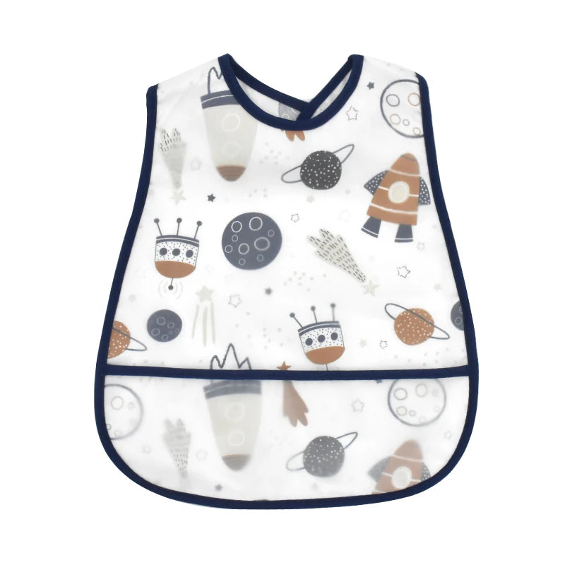 Waterproof Toddler Bib with Pocket