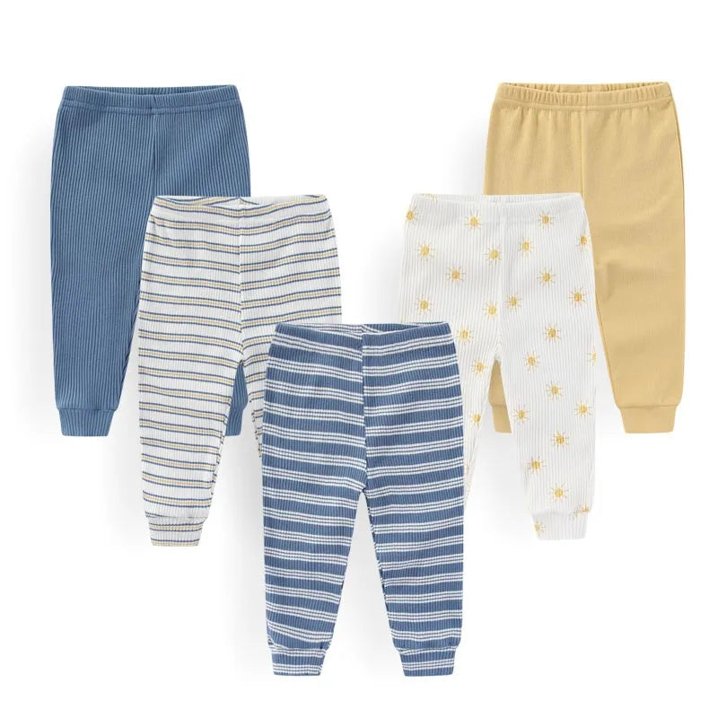 4 Piece and 5 Piece Packs Newborn Pants 0-12M