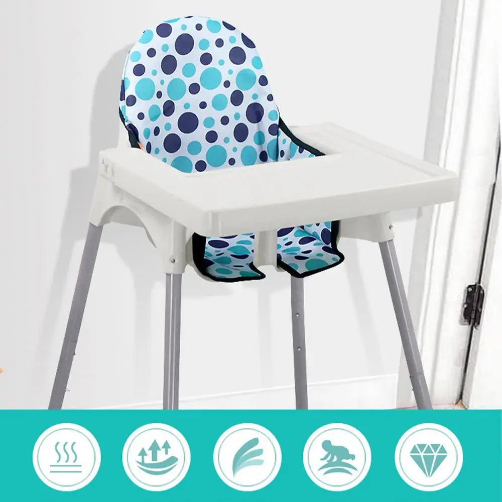 Baby Highchair Cushion Pad – Soft Cotton Booster Seat & Stroller Cushion for Extra Comfort 👶🍼