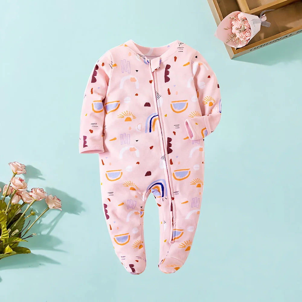 Newborn Solid Colored Onesie 3-9M