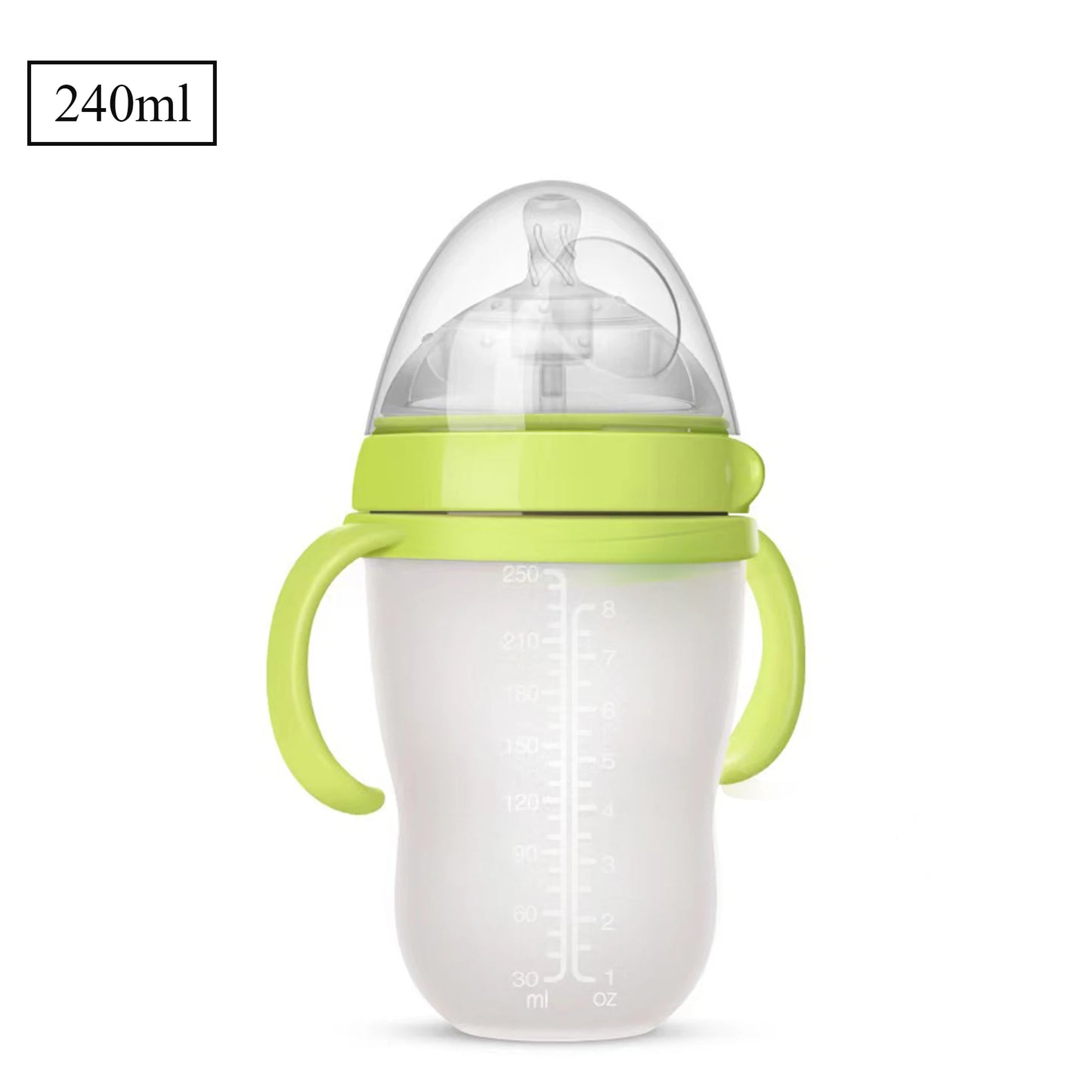 Baby Bottle with Silicone Handle 150ml 240ml