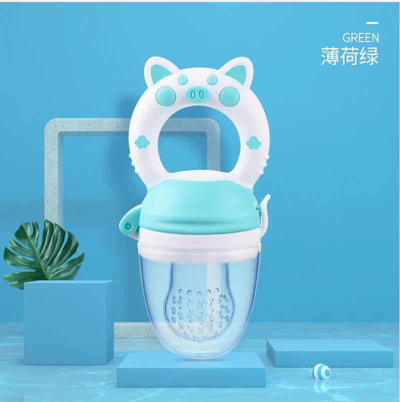 Silicon Baby Feeder Nibbler Gum Soother