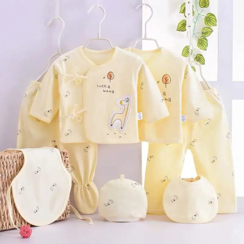 7 Piece Newborn Matching Gift Set