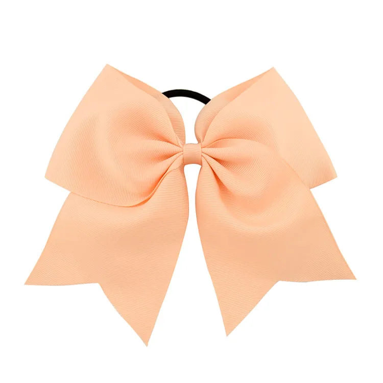 8-Inch Large Cheer Bow Hair Tie