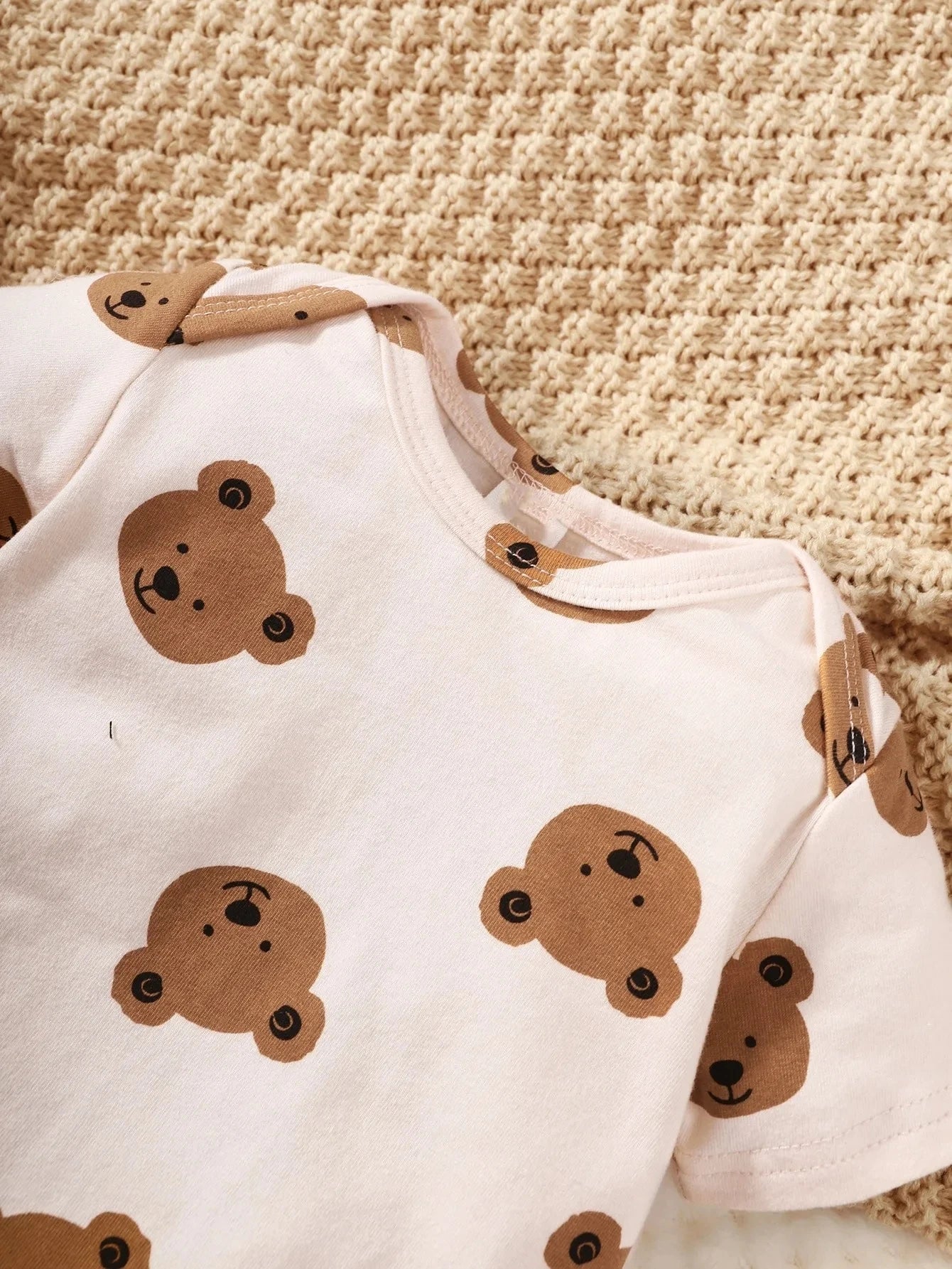 4 Piece Newborn Baby Bear Matching Set 0-9M