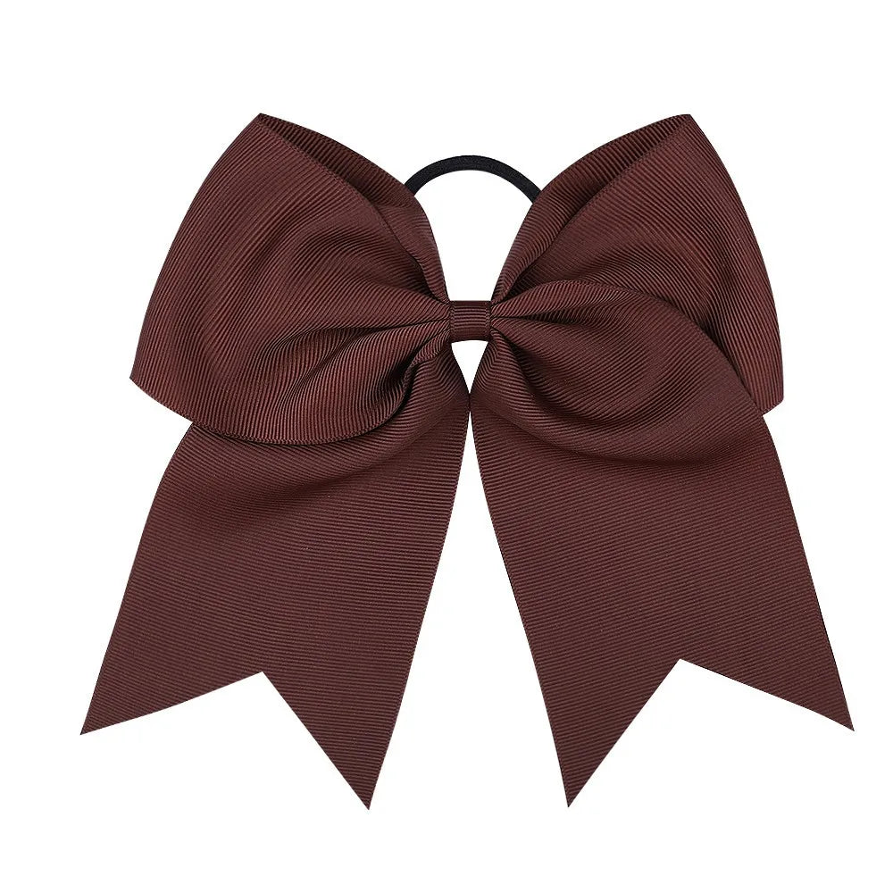 8-Inch Large Cheer Bow Hair Tie