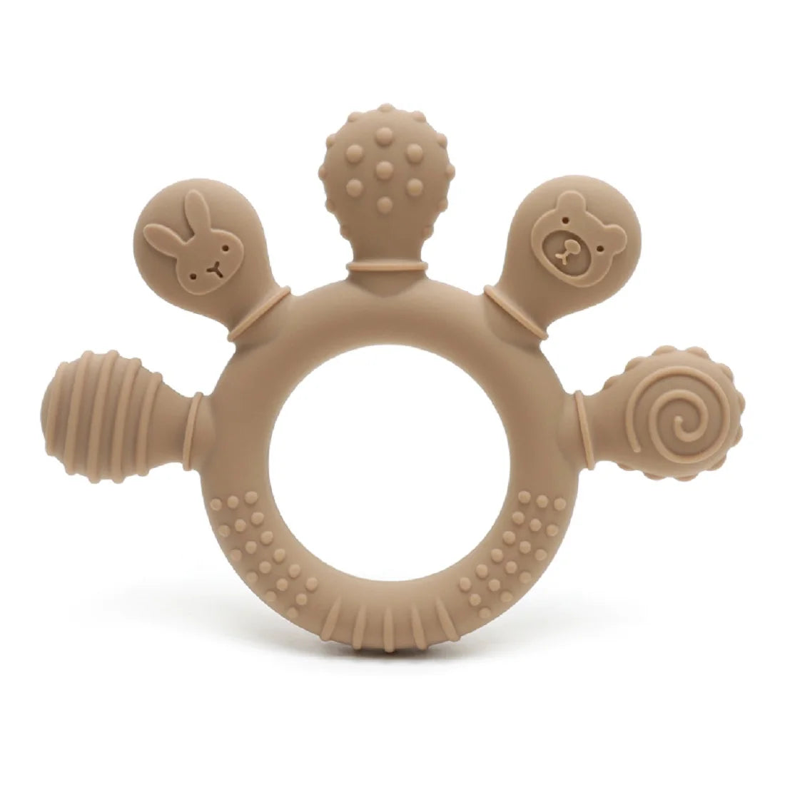 Gum Relief Silicone Round Teether