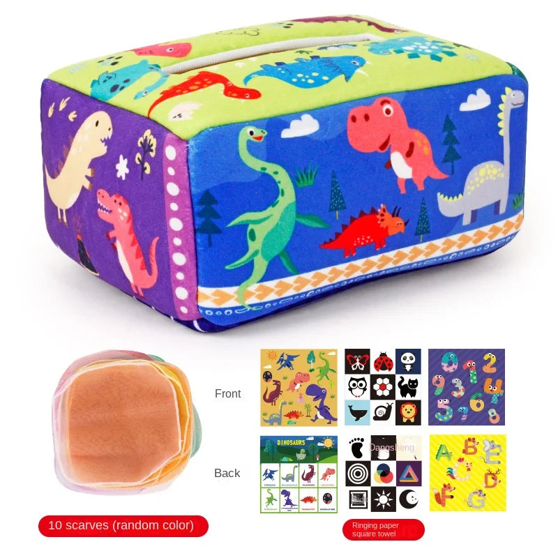 Sensory Toy Tissue Box