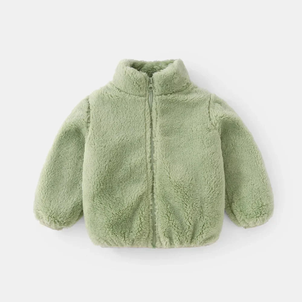 Fleece Zip-up Winter Jacket