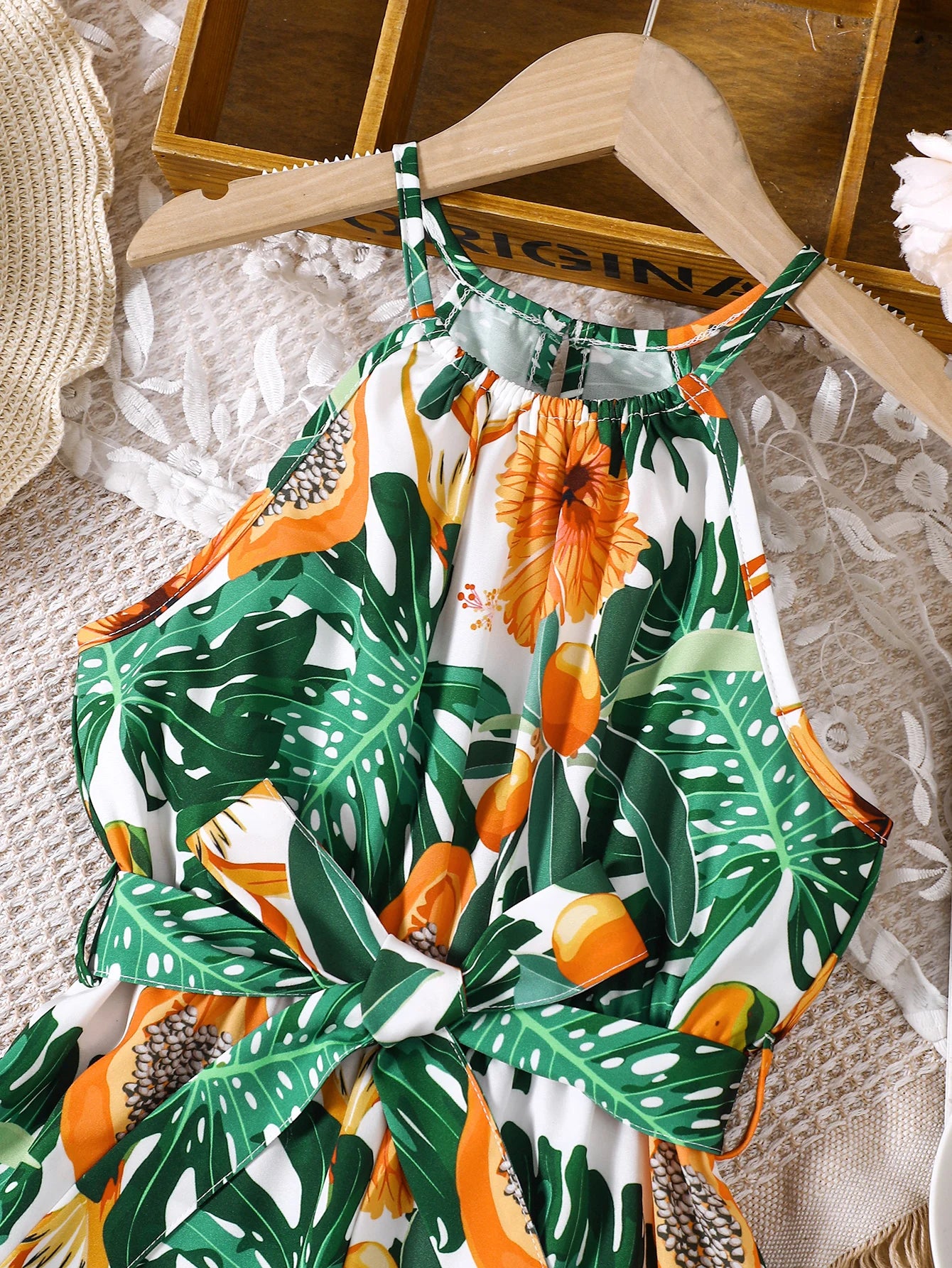 Papaya Tree Vacation Jumpsuit