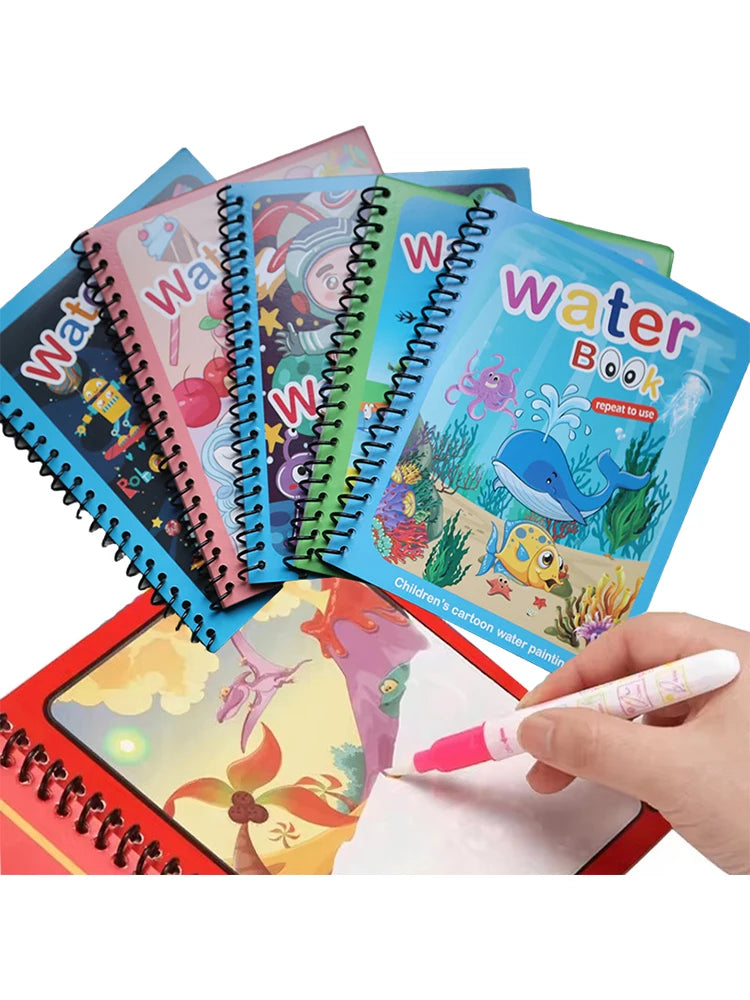 Magic Water Coloring Book