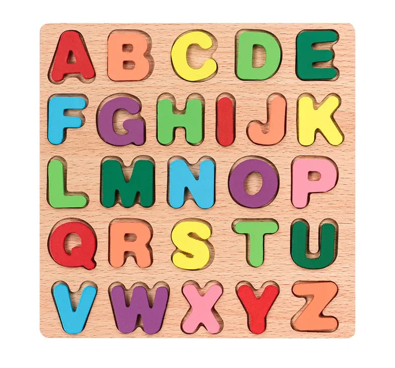 Children's Wooden Puzzle Toys