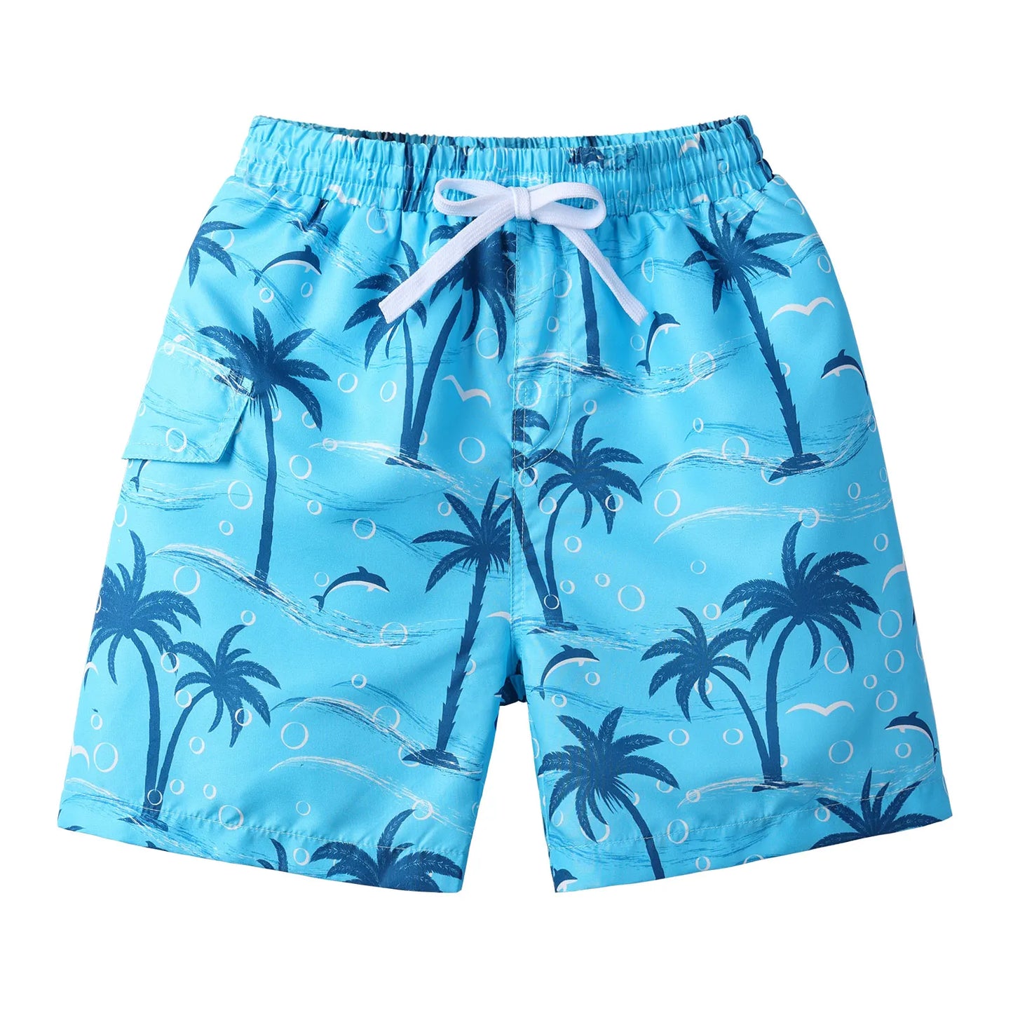 Boys' Aqua Swim Trunks