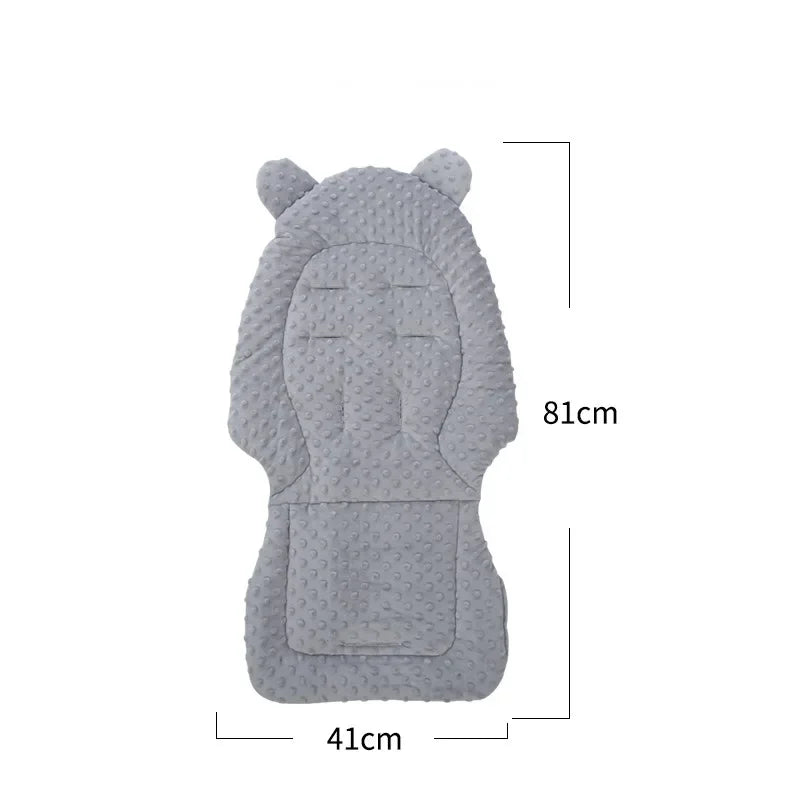 Baby Stroller Seat Cushion – Soft Cotton Double-Sided Pad for Comfort & Warmth 👶🍼