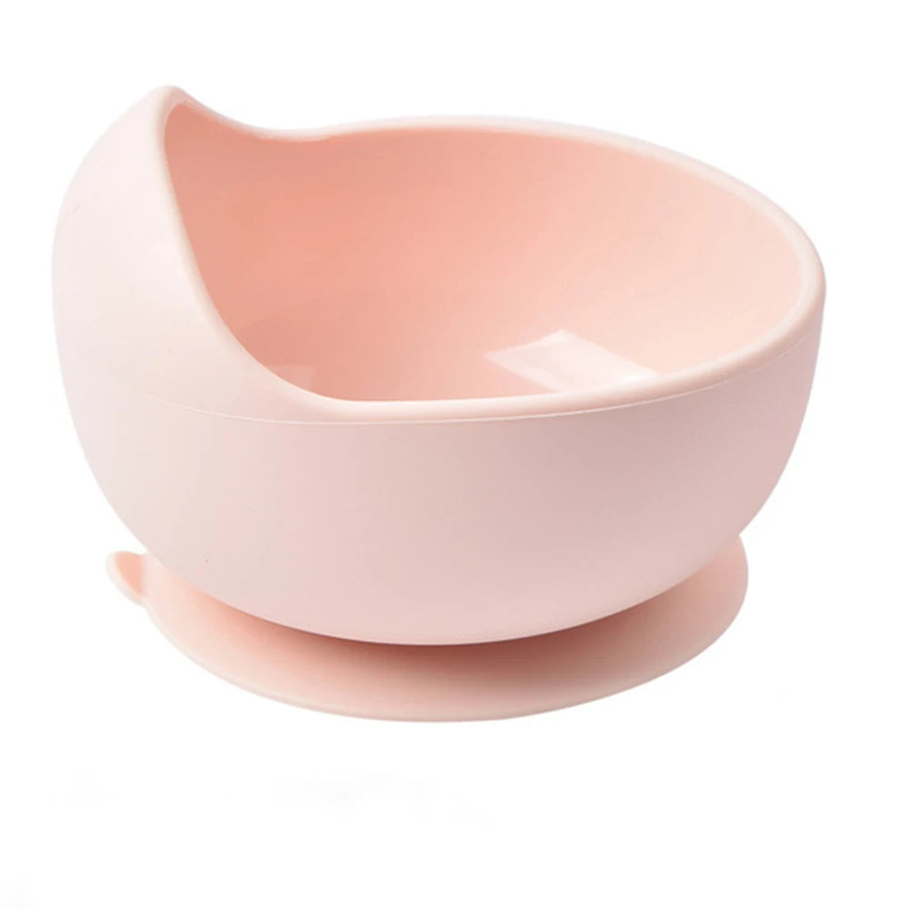 1PC Baby Food Grade Silicone Suction Bowl