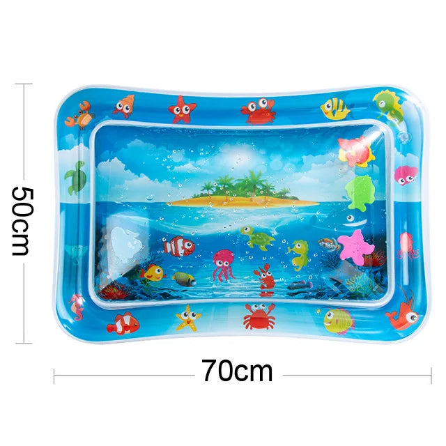 Inflatable Tummy Time Water Play Mat