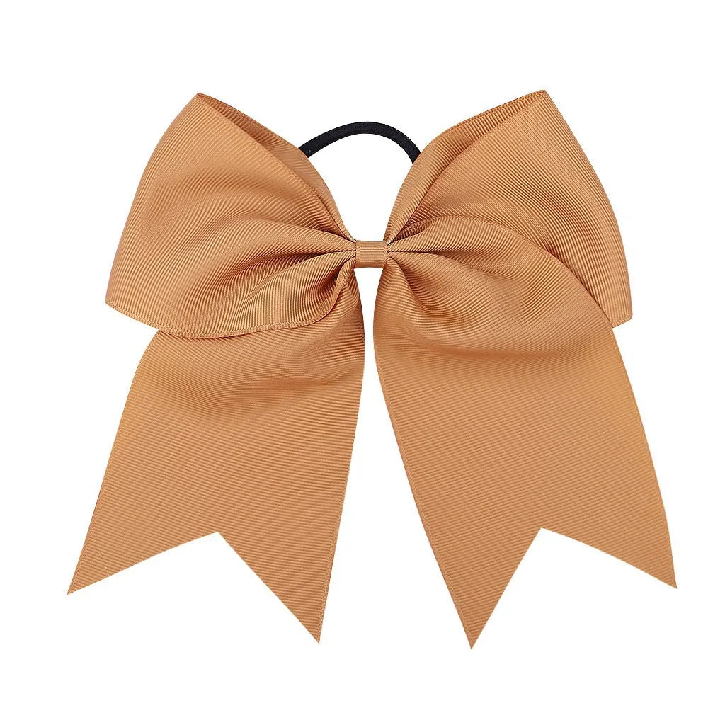 8-Inch Large Cheer Bow Hair Tie