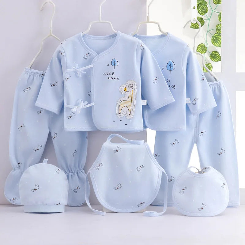 7 Piece Newborn Matching Gift Set