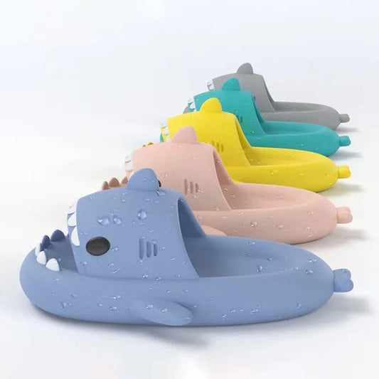 Toddlers' Beach Shark Slides