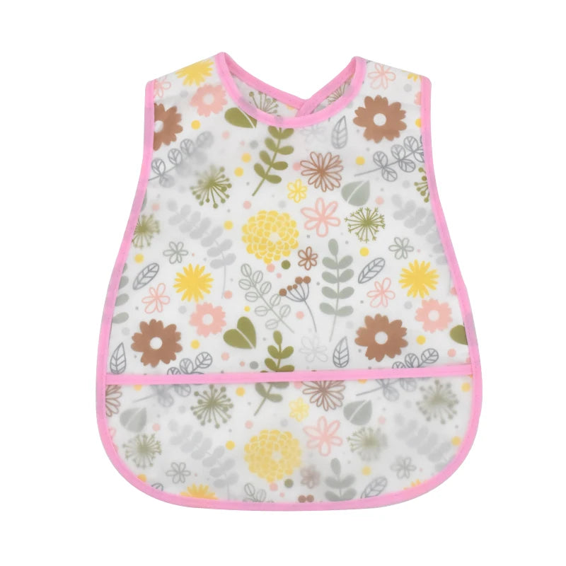 Waterproof Toddler Bib with Pocket