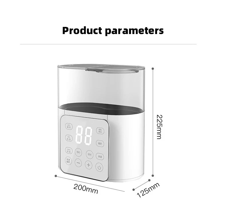 Multi-Function Baby Bottle Warmer & Sterilizer – Fast Heating & Accurate Temperature Control