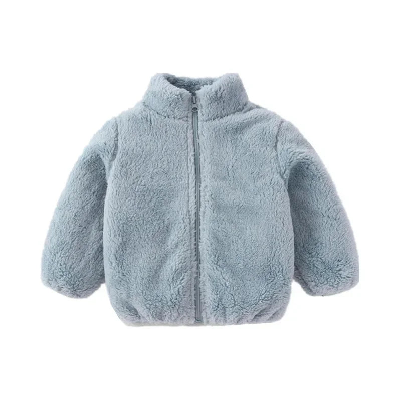 Fleece Zip-up Winter Jacket