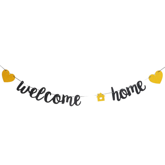 Welcome Home Banner – Decorative Letter Hanging Bunting for Baby Showers🎉🏠