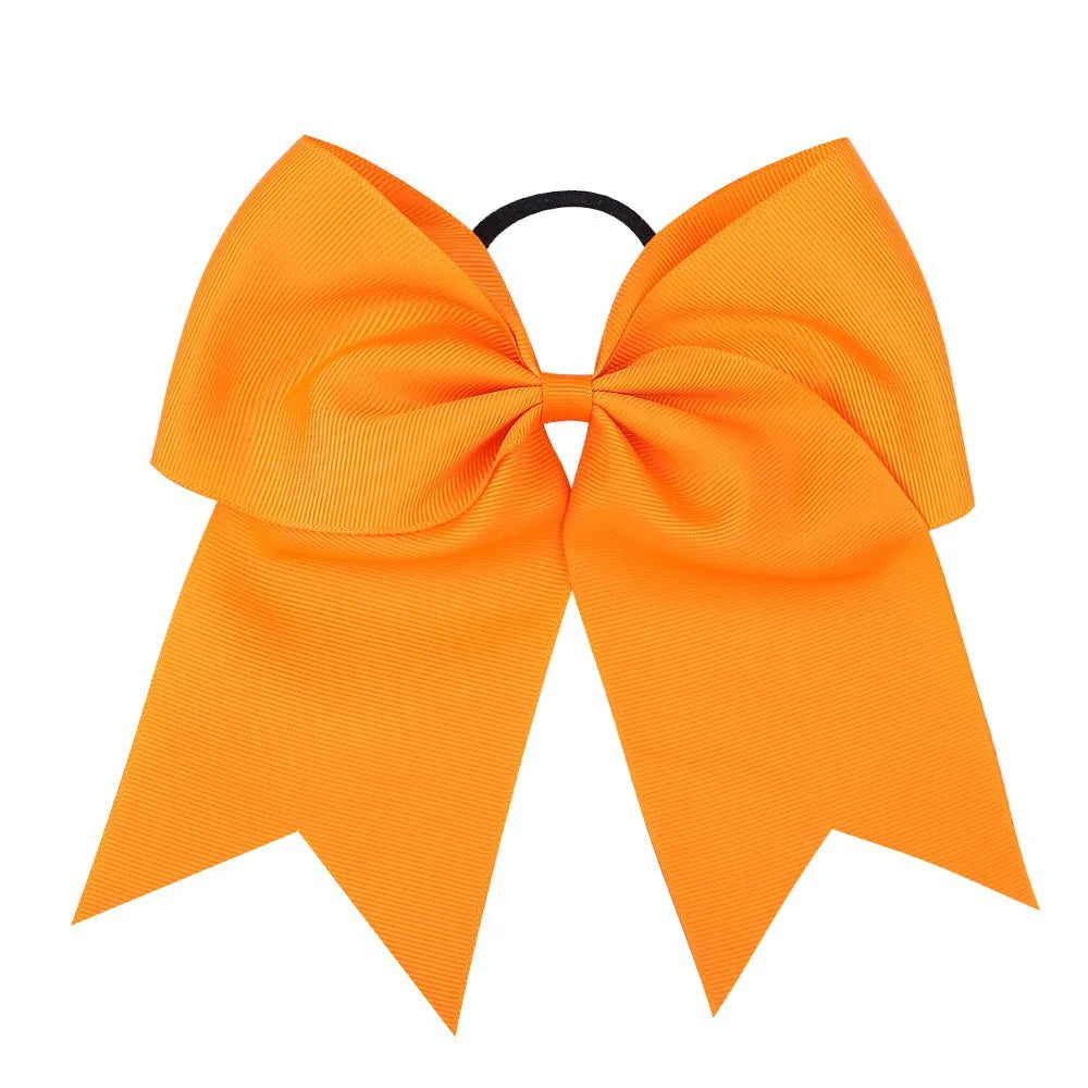 8-Inch Large Cheer Bow Hair Tie