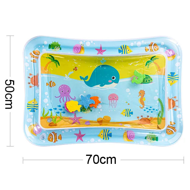 Inflatable Tummy Time Water Play Mat