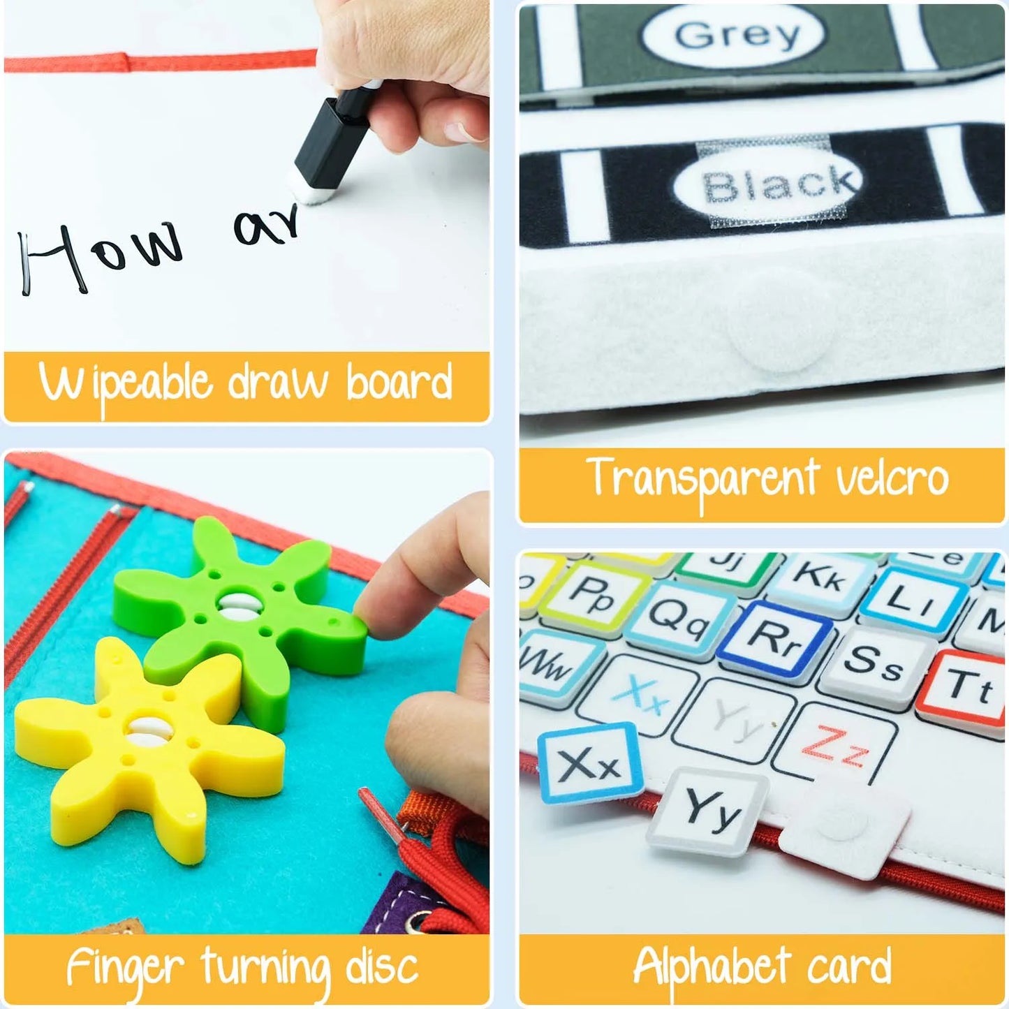 Montessori Educational Busy Board