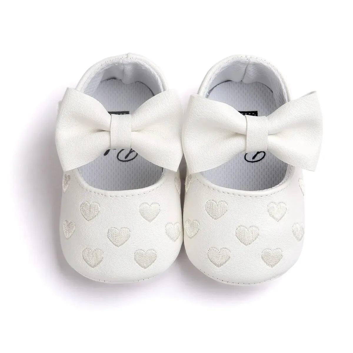 Heart Print with Bowknot Classic Dress Shoes