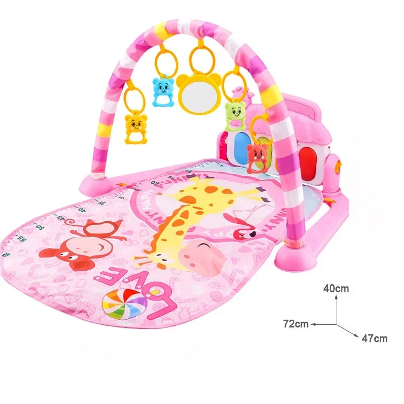 Musical Piano Keyboard Tummy Time Play Mat