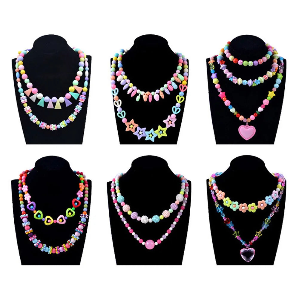 500pcs DIY Bracelet and Necklace Beads